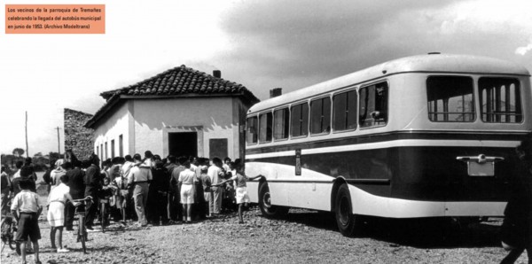 Autobus tremañes 1953