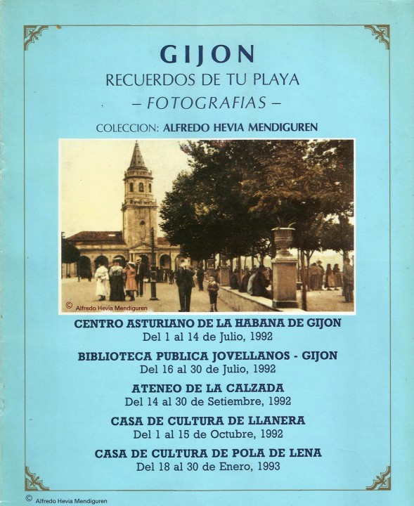 Gijón recuerdos de tu playa fechas exposición