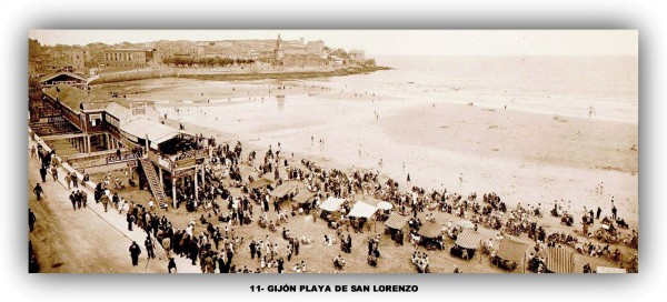 11 Gijón -Playa de san Lorenzo.marco