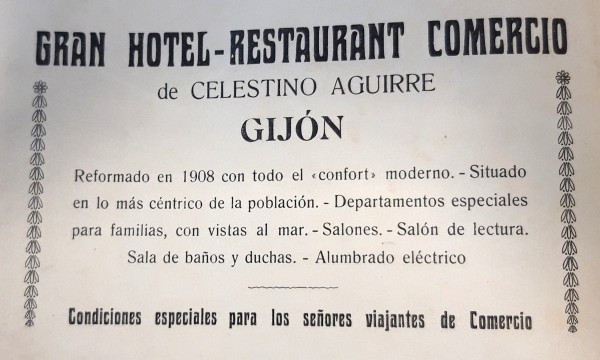Hotel Comercio.publicidad