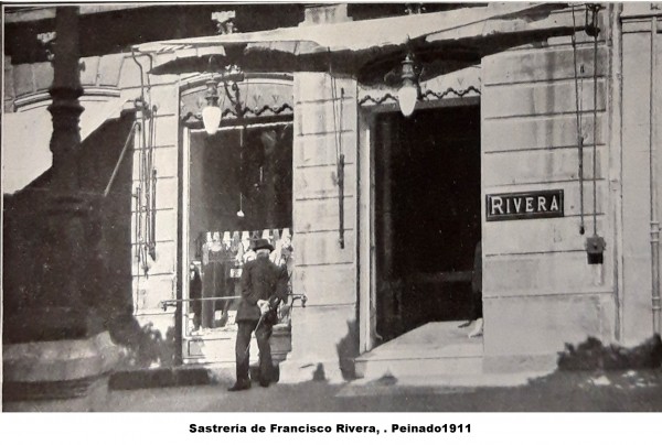 Sastrería de Francisco Rivera, 1911. Peinado. 2