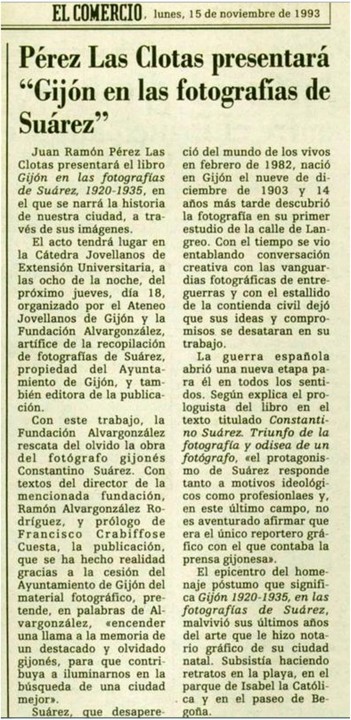 15-11-1993 libro Suárez