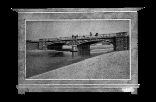 Puente del piles .Gijón Veraniego 1915