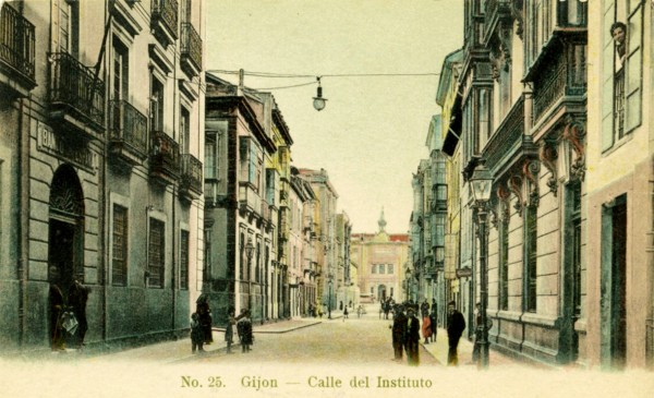 Gijón calle del  Instituto