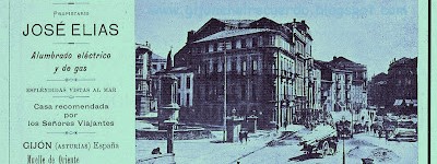 Gijón. Publicidad año 1903