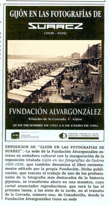 17-12-1993 cartel eposición Suárez