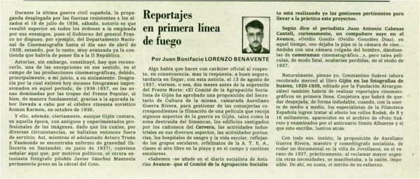 18-12-1993 Reportajes en primera linea de fuego