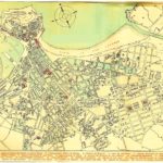 Efemérides y Plano de Gijón año 1953.